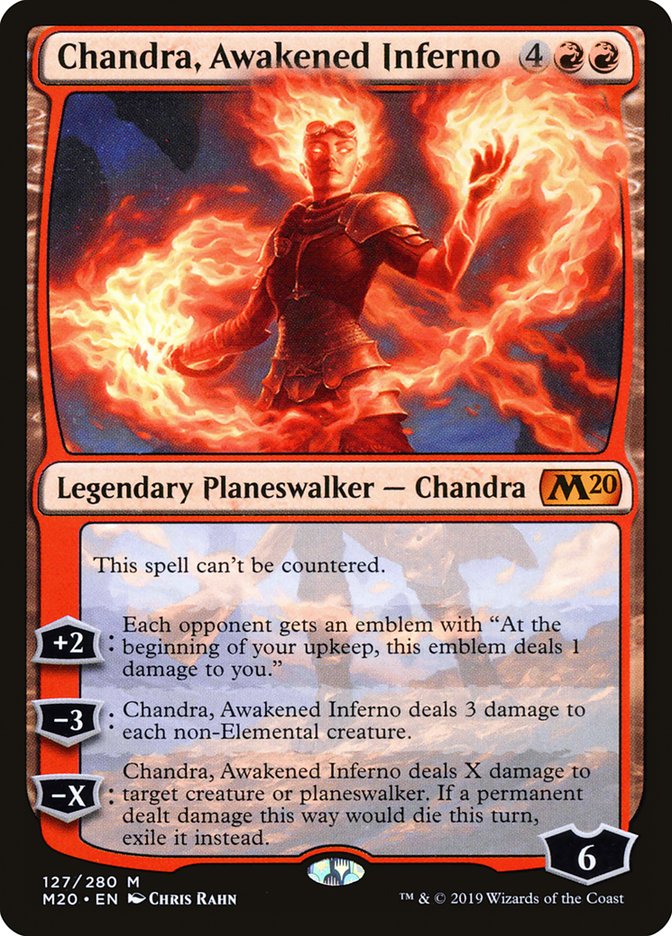 Chandra, Awakened Inferno [Core Set 2020] | Spectrum Games