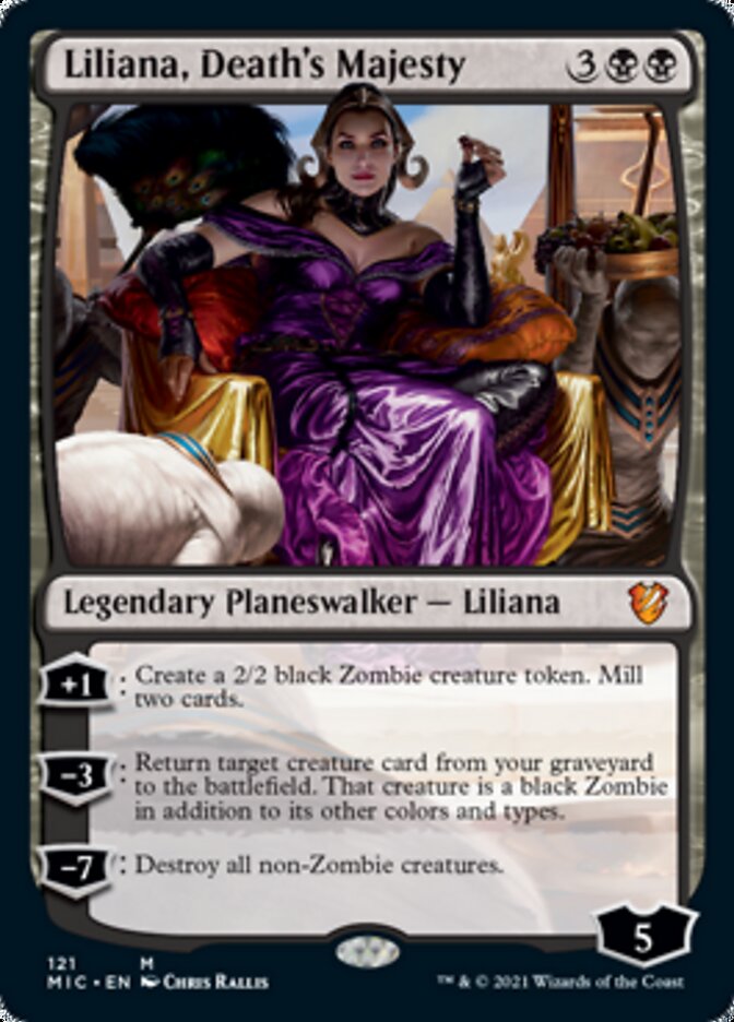 Liliana, Death's Majesty [Innistrad: Midnight Hunt Commander] | Spectrum Games