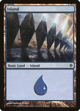 Island (236) [Rise of the Eldrazi] | Spectrum Games