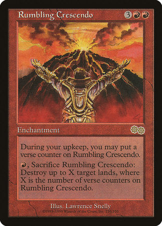 Rumbling Crescendo [Urza's Saga] | Spectrum Games