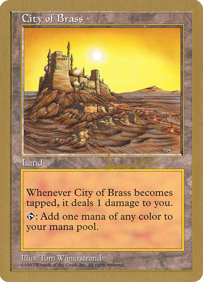 City of Brass (Janosch Kuhn) [World Championship Decks 1997] | Spectrum Games