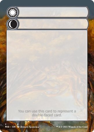 Helper Card (2/9) [Innistrad: Midnight Hunt Tokens] | Spectrum Games