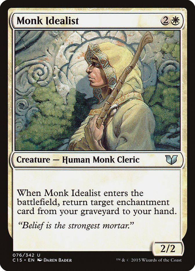 Monk Idealist [Commander 2015] | Spectrum Games