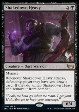 Shakedown Heavy (Promo Pack) [Streets of New Capenna Promos] | Spectrum Games