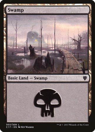 Swamp (303) [Commander 2017] | Spectrum Games