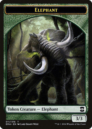 Elephant Token [Eternal Masters Tokens] | Spectrum Games