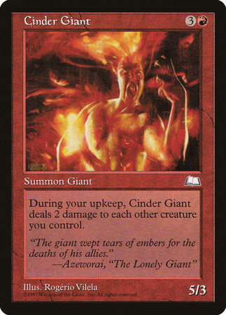 Cinder Giant [Weatherlight] | Spectrum Games