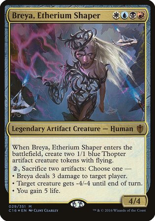 Breya, Etherium Shaper (Commander 2016) [Commander 2016 Oversized] | Spectrum Games