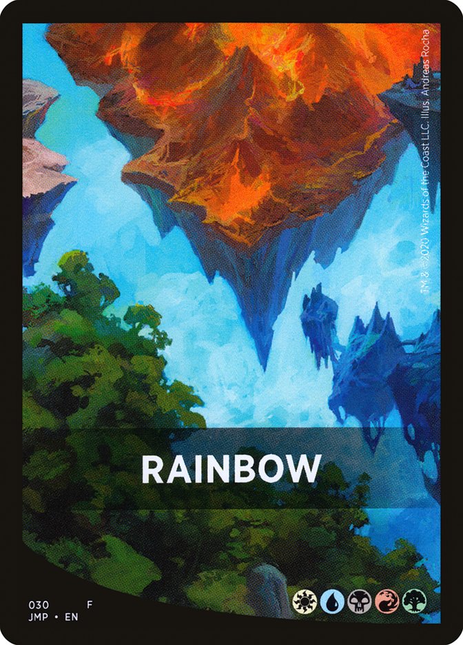 Rainbow Theme Card [Jumpstart Front Cards] | Spectrum Games