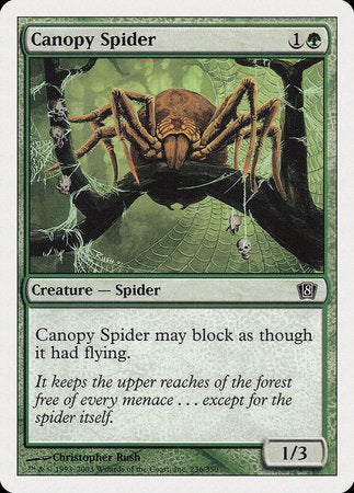 Canopy Spider [Eighth Edition] | Spectrum Games