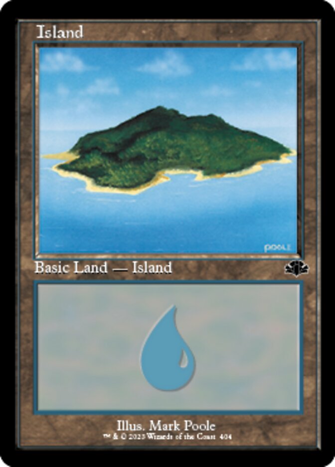 Island (404) (Retro) [Dominaria Remastered] | Spectrum Games