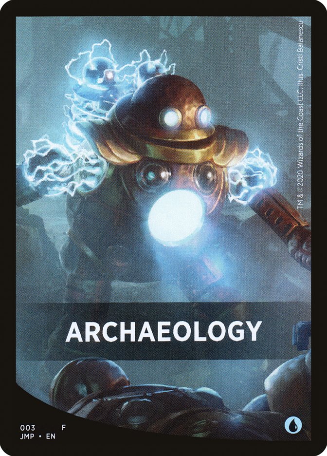 Archaeology Theme Card [Jumpstart Front Cards] | Spectrum Games
