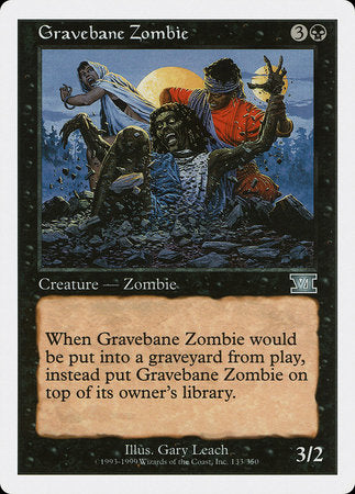 Gravebane Zombie [Classic Sixth Edition] | Spectrum Games