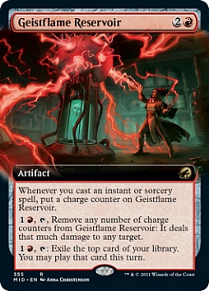 Geistflame Reservoir (Extended) [Innistrad: Midnight Hunt] | Spectrum Games