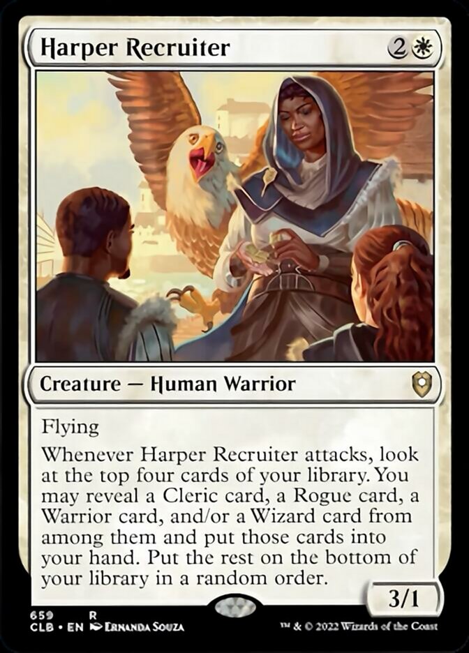 Harper Recruiter [Commander Legends: Battle for Baldur's Gate] | Spectrum Games