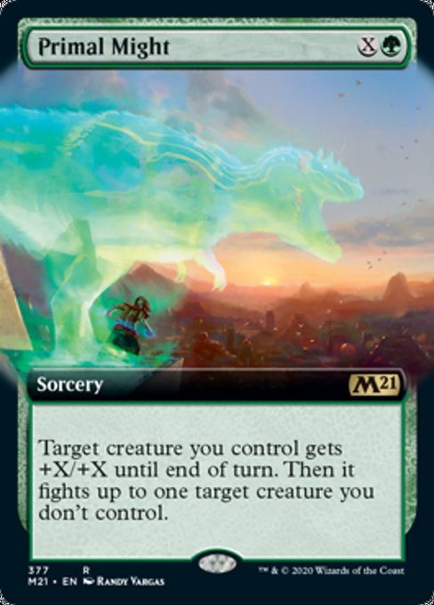 Primal Might (Extended Art) [Core Set 2021] | Spectrum Games