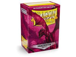 Dragon Shield Matte Sleeve - Magenta ‘Fuchsin’ 100ct | Spectrum Games