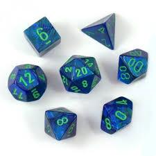 Chessex: D6 Lustrous™ DICE SET - 16MM | Spectrum Games