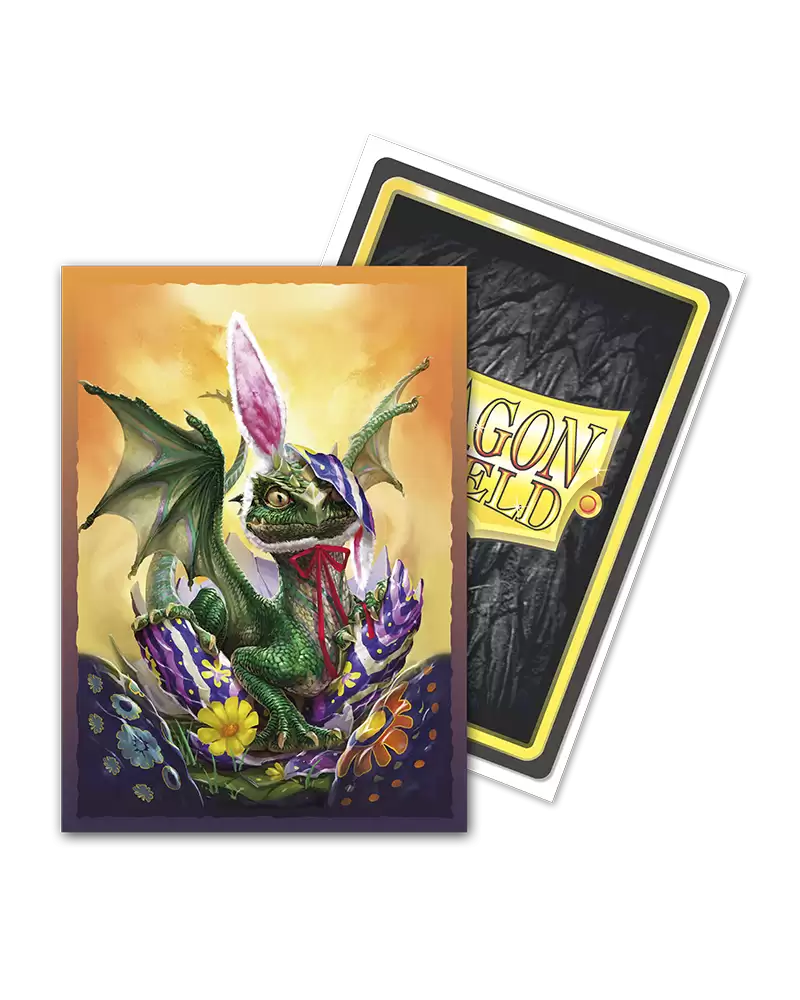 Dragon Shield [Brushed] Art Sleeve - 'Easter Dragon' 100ct | Spectrum Games