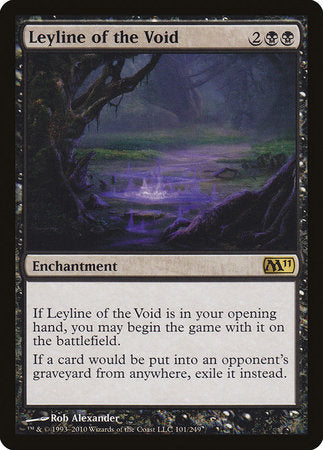 Leyline of the Void [Magic 2011] | Spectrum Games
