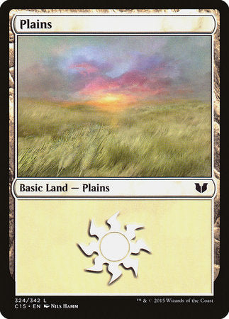 Plains (324) [Commander 2015] | Spectrum Games