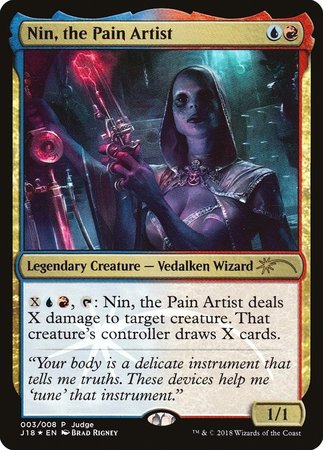 Nin, the Pain Artist [Judge Gift Cards 2018] | Spectrum Games