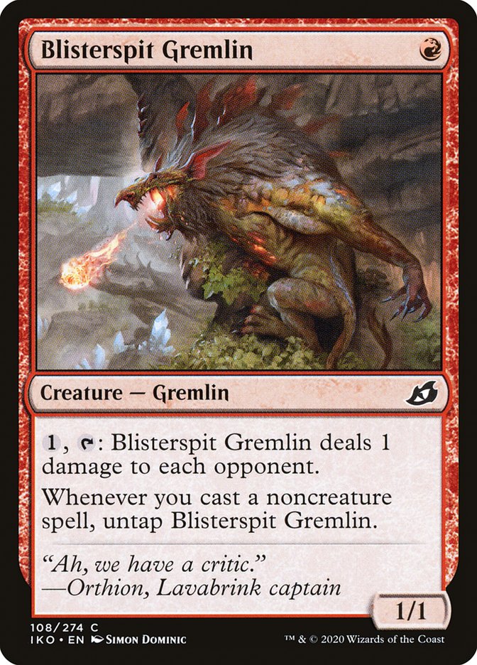 Blisterspit Gremlin [Ikoria: Lair of Behemoths] | Spectrum Games