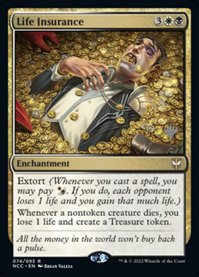 Life Insurance (Promo Pack) [Streets of New Capenna Commander Promos] | Spectrum Games