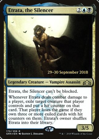 Etrata, the Silencer [Guilds of Ravnica Promos] | Spectrum Games