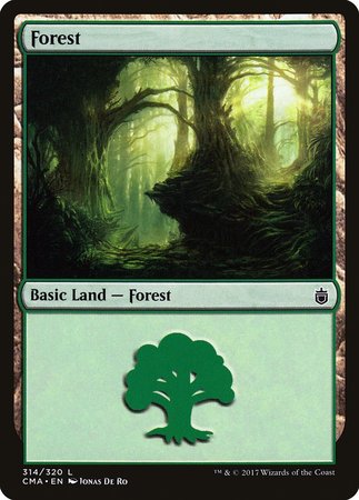 Forest (314) [Commander Anthology] | Spectrum Games