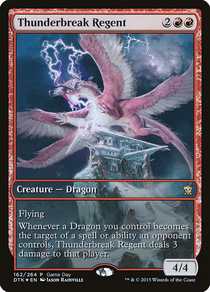 Thunderbreak Regent (Game Day) [Dragons of Tarkir Promos] | Spectrum Games