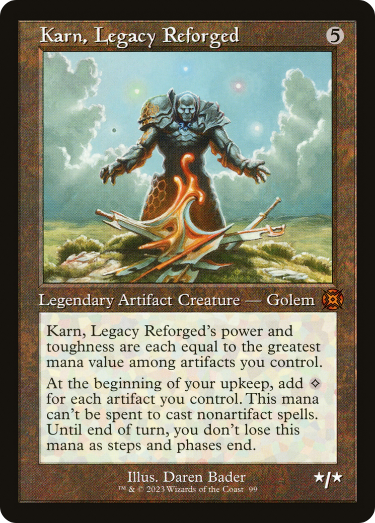 Karn, Legacy Reforged (Retro) [March of the Machine: The Aftermath] | Spectrum Games