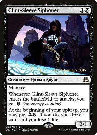 Glint-Sleeve Siphoner [Aether Revolt Promos] | Spectrum Games