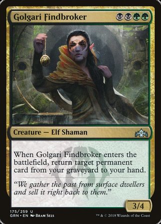 Golgari Findbroker [Guilds of Ravnica] | Spectrum Games