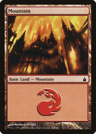 Mountain (302) [Ravnica: City of Guilds] | Spectrum Games