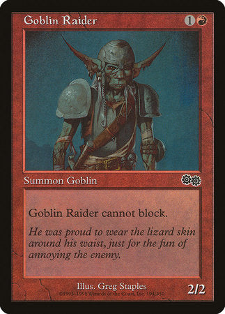 Goblin Raider [Urza's Saga] | Spectrum Games