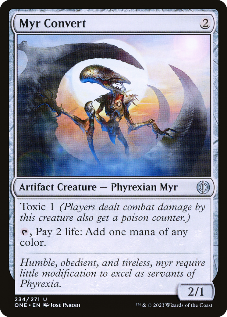 Myr Convert [Phyrexia: All Will Be One] | Spectrum Games