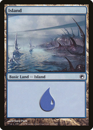 Island (237) [Scars of Mirrodin] | Spectrum Games