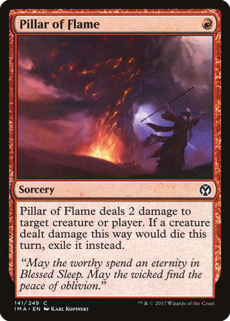 Pillar of Flame [Iconic Masters] | Spectrum Games
