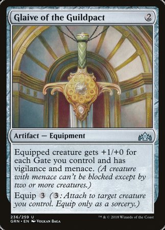 Glaive of the Guildpact [Guilds of Ravnica] | Spectrum Games