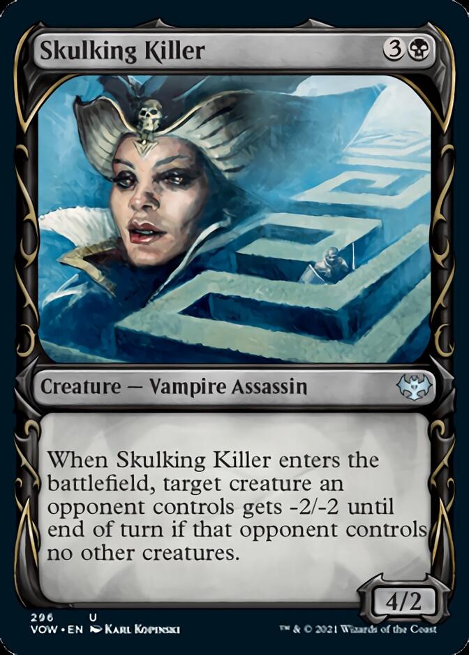 Skulking Killer (Showcase Fang Frame) [Innistrad: Crimson Vow] | Spectrum Games