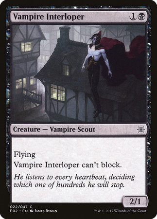 Vampire Interloper [Explorers of Ixalan] | Spectrum Games