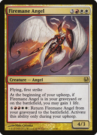 Firemane Angel [Duel Decks: Ajani vs. Nicol Bolas] | Spectrum Games