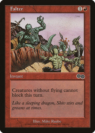 Falter [Urza's Saga] | Spectrum Games