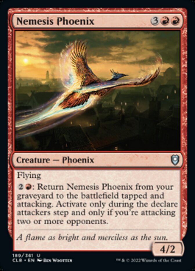 Nemesis Phoenix [Commander Legends: Battle for Baldur's Gate] | Spectrum Games