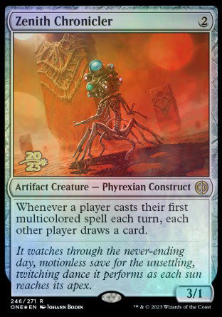 Zenith Chronicler [Phyrexia: All Will Be One Prerelease Promos] | Spectrum Games