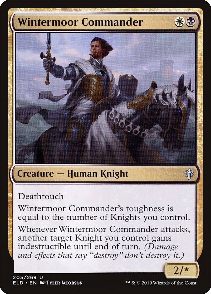 Wintermoor Commander [Throne of Eldraine] | Spectrum Games