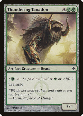 Thundering Tanadon [New Phyrexia] | Spectrum Games
