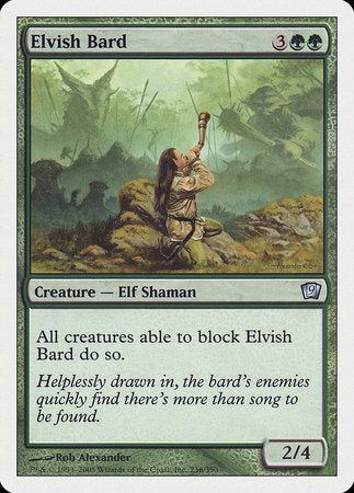 Elvish Bard [Ninth Edition] | Spectrum Games
