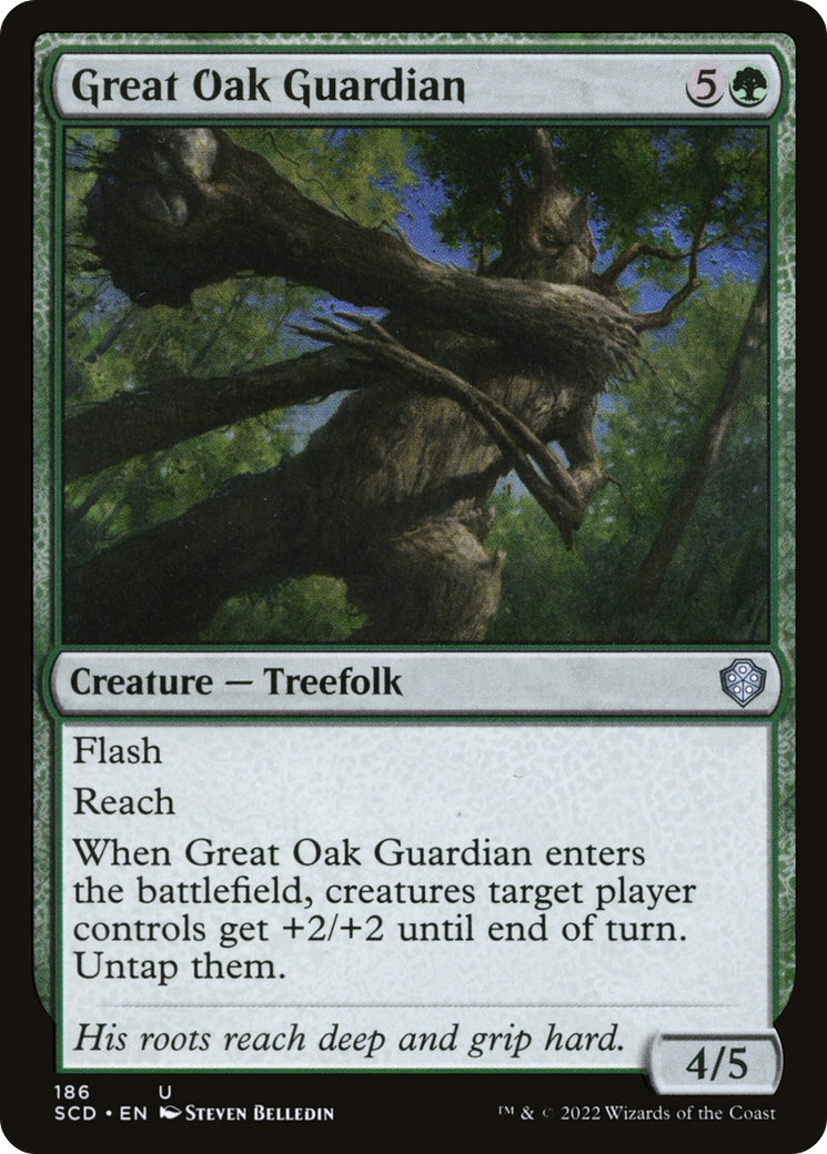 Great Oak Guardian [Starter Commander Decks] | Spectrum Games